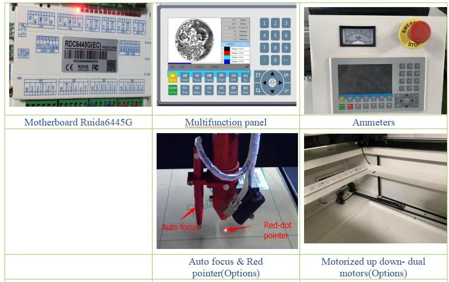 Ns-1325 Reci 130W CO2 Engraving Laser Cutting Machine