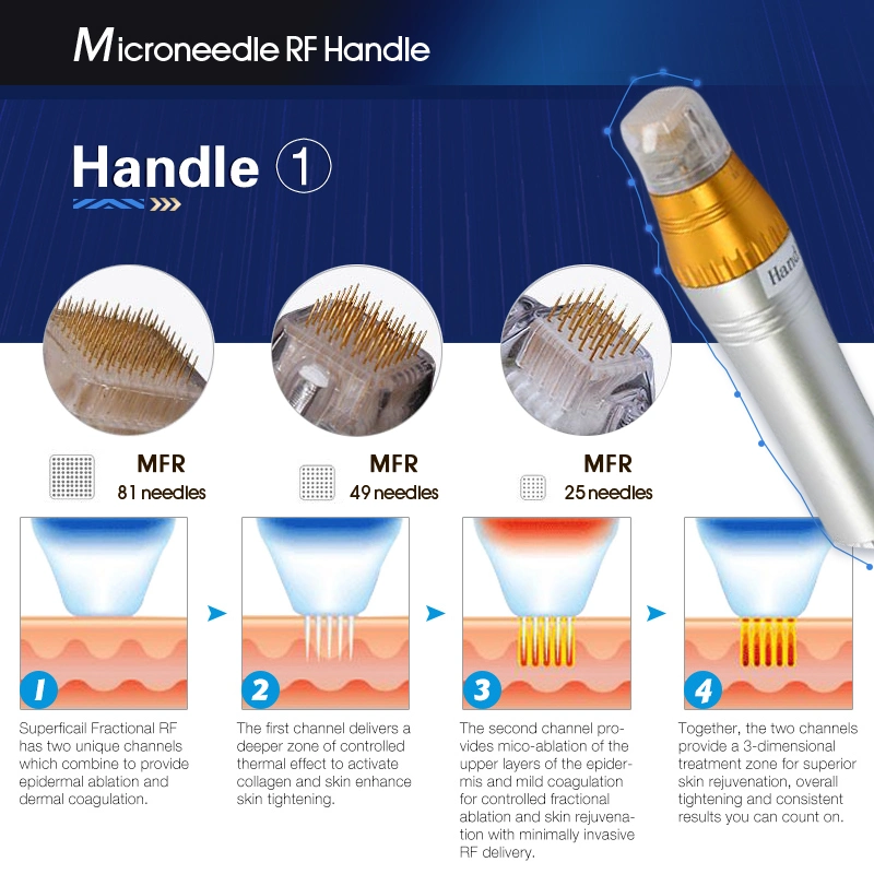 Micro Needling Skin Tightening Wrinkle Stretch Mark Removal RF Microneedling Fractional RF Microneedle Fractional RF Microneedle Machine Beauty Machine